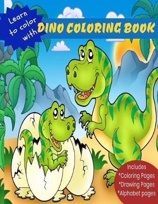 Book cover for Dino Coloring Book