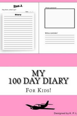 Cover of My 100 Day Diary (Light Pink cover)