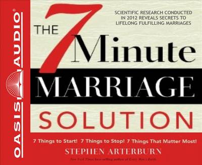 Book cover for The 7 Minute Marriage Solution (Library Edition)