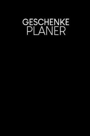 Cover of Geschenkeplaner