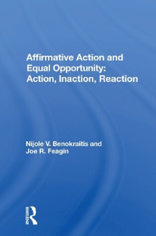 Cover of Affirmative Action And Equal Opportunity
