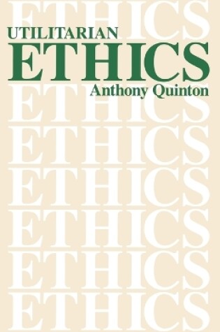 Cover of Utilitarian Ethics