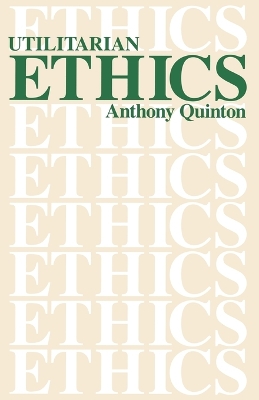 Book cover for Utilitarian Ethics