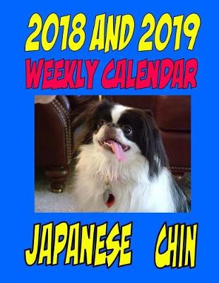 Book cover for 2018 and 2019 Weekly Calendar Japanese Chin