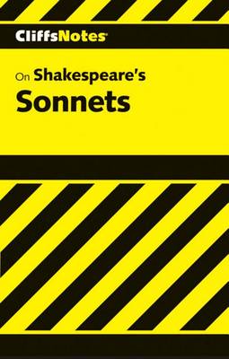 Book cover for Cliffsnotes on Shakespeare's Sonnets