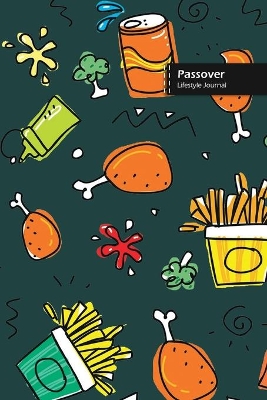 Book cover for Passover Lifestyle Journal, Blank Write-in Notebook, Dotted Lines, Wide Ruled, Size (A5) 6 x 9 In (Olive Green)