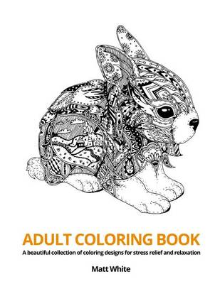 Book cover for Adult Coloring Book