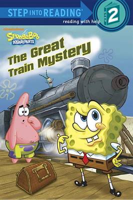 Book cover for The Great Train Mystery (Spongebob Squarepants)