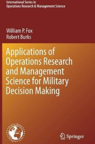 Cover of Applications of Operations Research and Management Science for Military Decision Making