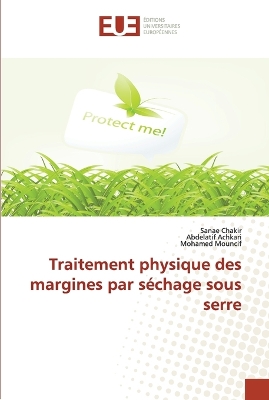 Book cover for Traitement Physique Des Margines Par Sechage Sous Serre