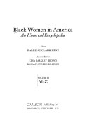 Book cover for Black Women in America: an Historical Encyclopedia