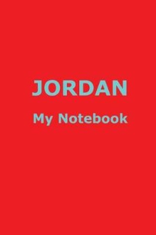 Cover of JORDAN My Notebook