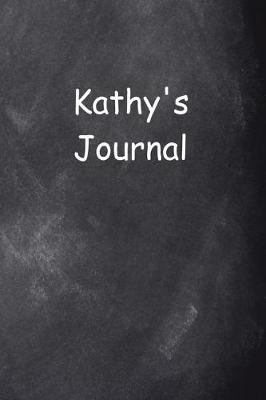 Cover of Kathy Personalized Name Journal Custom Name Gift Idea Kathy