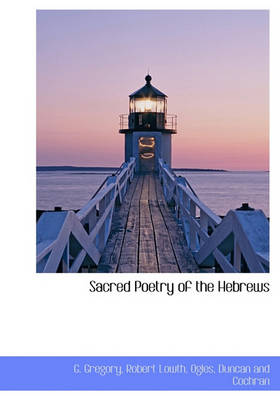 Book cover for Sacred Poetry of the Hebrews