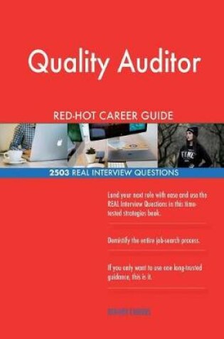 Cover of Quality Auditor Red-Hot Career Guide; 2503 Real Interview Questions