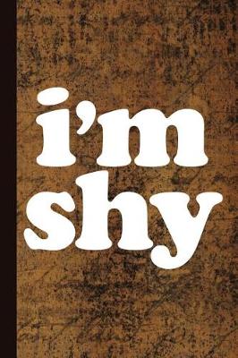 Book cover for I'm Shy