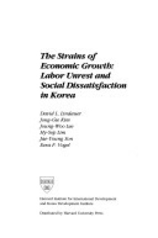 Cover of The Strains of Economic Growth