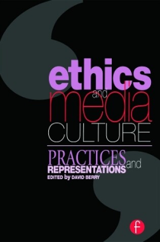 Cover of Ethics and Media Culture