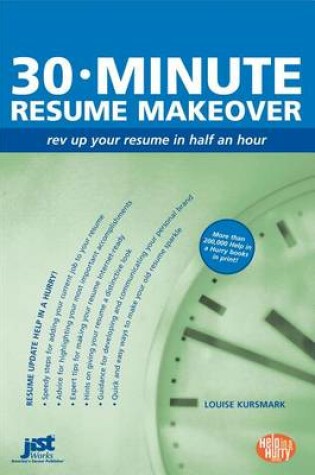 Cover of 30 Minute Resume Makeover 1e Epub