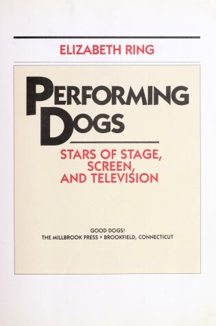 Cover of Performing Dogs