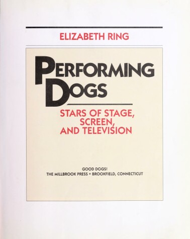 Book cover for Performing Dogs