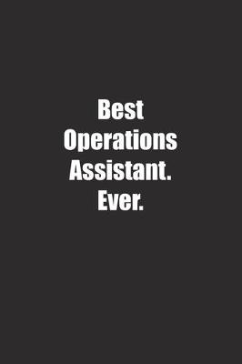 Book cover for Best Operations Assistant. Ever.