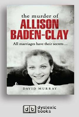 Book cover for The Murder of Allison Baden-Clay