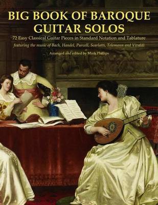 Book cover for Big Book of Baroque Guitar Solos