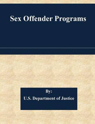 Book cover for Sex Offender Programs