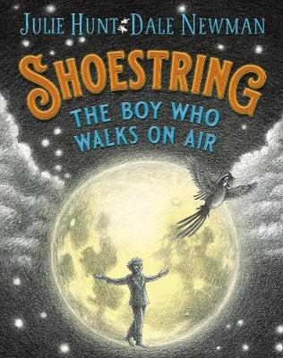 Book cover for Shoestring, the Boy Who Walks on Air