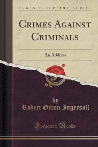 Cover of Crimes Against Criminals