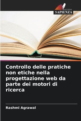 Book cover for Controllo delle pratiche non etiche nella progettazione web da parte dei motori di ricerca