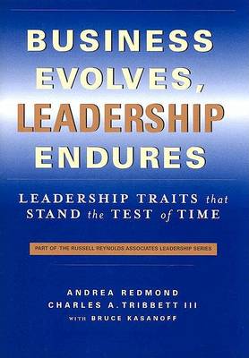 Book cover for Business Evolves, Leadership Endures