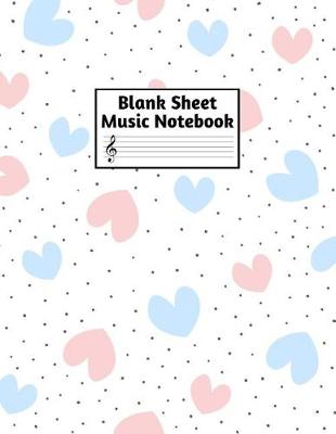 Book cover for Blank Sheet Music Notebook