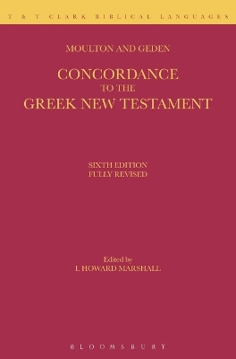 Book cover for A Concordance to the Greek New Testament