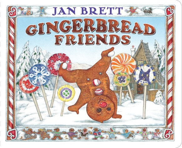 Book cover for Gingerbread Friends