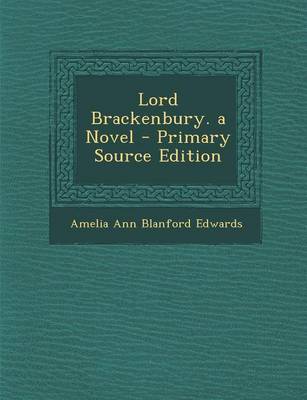 Book cover for Lord Brackenbury. a Novel