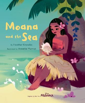 Book cover for Disney Moana: Moana and the Sea