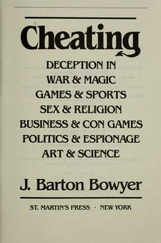 Cover of Cheating