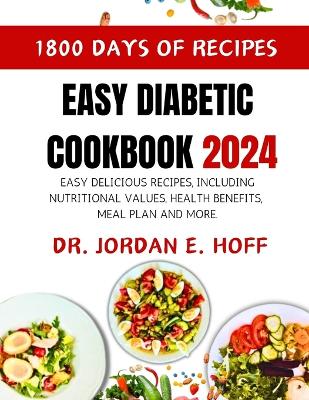 Cover of Easy Diabetic Cookbook 2024