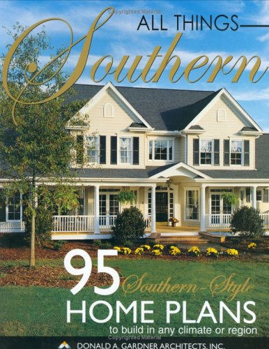 Book cover for All Things Southern - Home Plans