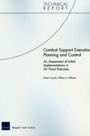 Cover of Combat Support Execution Planning and Control