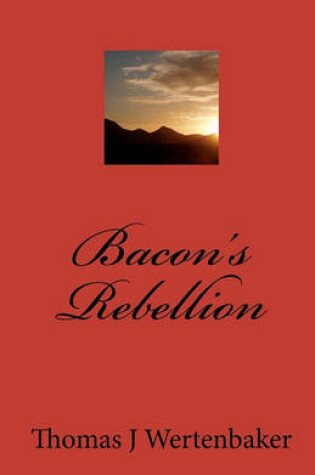 Cover of Bacon's Rebellion