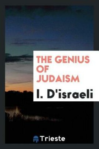 Cover of The Genius of Judaism