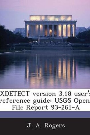 Cover of Xdetect Version 3.18 User's Reference Guide