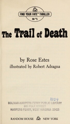 Book cover for The Trail of Death