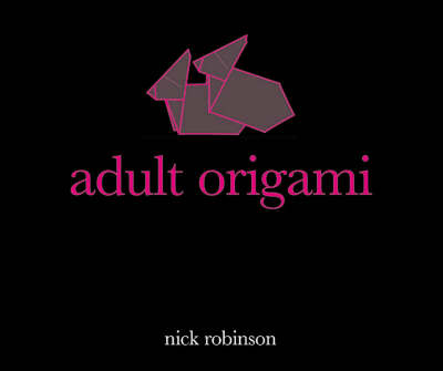 Book cover for Adult Origami