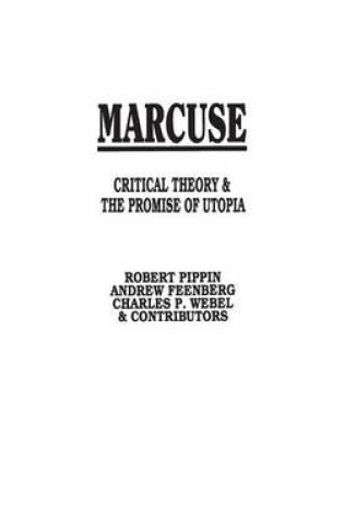 Cover of Marcuse