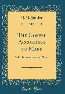 Book cover for The Gospel According to Mark