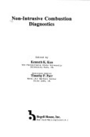 Cover of Non-Intrusive Combustion Diagnostics